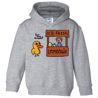 Ice Fresh Lemonade Got Any Grapes Duck Funny Ice Fresh Toddler Hoodie