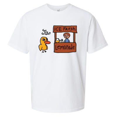 Ice Fresh Lemonade Got Any Grapes Duck Funny Ice Fresh Sueded Cloud Jersey T-Shirt