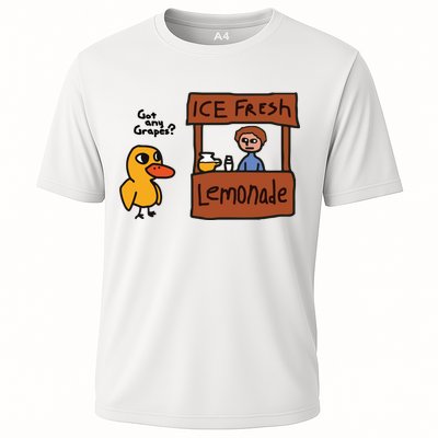 Ice Fresh Lemonade Got Any Grapes Duck Funny Ice Fresh Performance Shirt