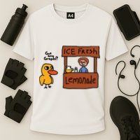 Ice Fresh Lemonade Got Any Grapes Duck Funny Ice Fresh Performance Shirt