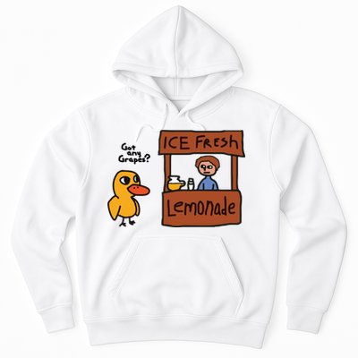 Ice Fresh Lemonade Got Any Grapes Duck Funny Ice Fresh Hoodie