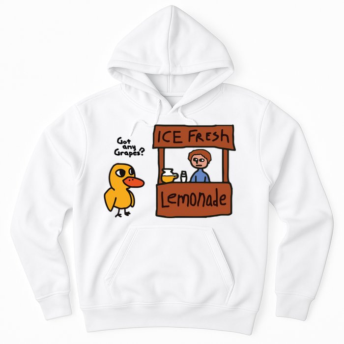 Ice Fresh Lemonade Got Any Grapes Duck Funny Ice Fresh Hoodie
