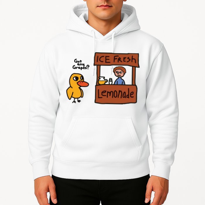 Ice Fresh Lemonade Got Any Grapes Duck Funny Ice Fresh Hoodie