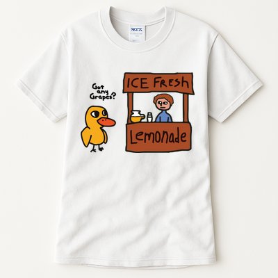 Ice Fresh Lemonade Got Any Grapes Duck Funny Ice Fresh Tall T-Shirt