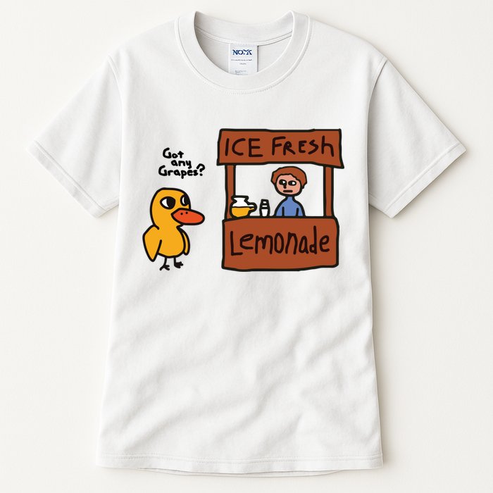 Ice Fresh Lemonade Got Any Grapes Duck Funny Ice Fresh Tall T-Shirt