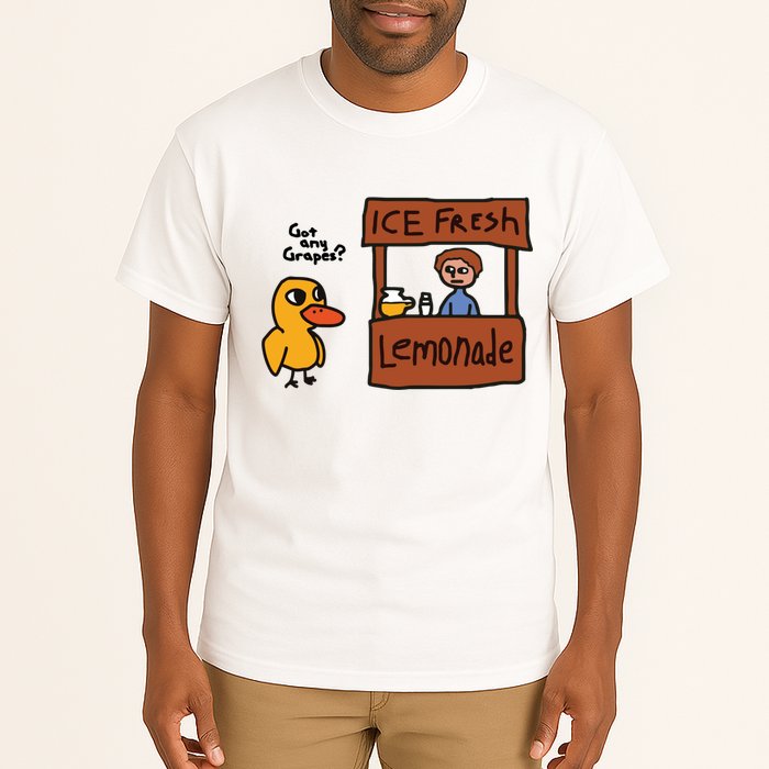 Ice Fresh Lemonade Got Any Grapes Duck Funny Ice Fresh Tall T-Shirt