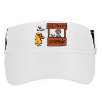Ice Fresh Lemonade Got Any Grapes Duck Funny Ice Fresh Adult Drive Performance Visor