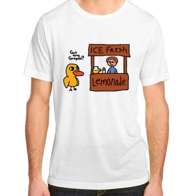 Ice Fresh Lemonade Got Any Grapes Duck Funny Ice Fresh Adult ChromaSoft Performance T-Shirt