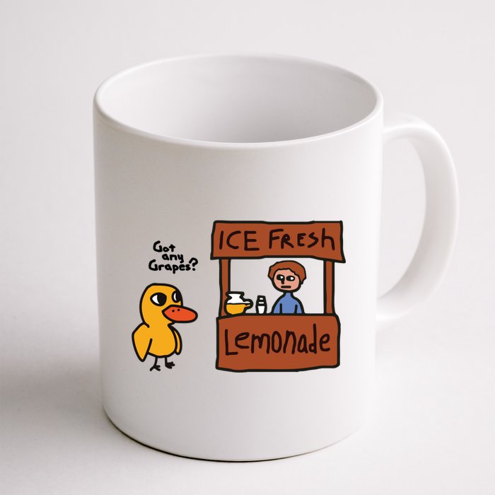 Ice Fresh Lemonade Got Any Grapes Duck Funny Ice Fresh Mug