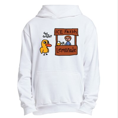 Ice Fresh Lemonade Got Any Grapes Duck Funny Ice Fresh Urban Pullover Hoodie