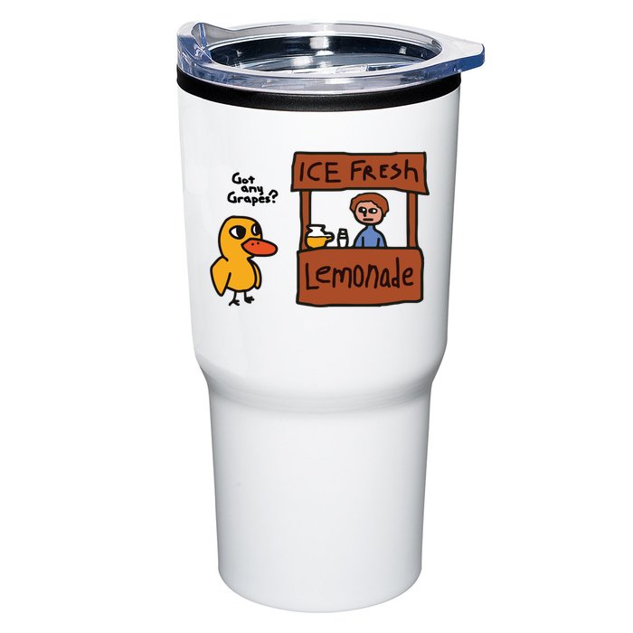Ice Fresh Lemonade Got Any Grapes Duck Funny Ice Fresh Tumbler
