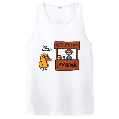 Ice Fresh Lemonade Got Any Grapes Duck Funny Ice Fresh PosiCharge Competitor Tank