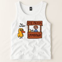 Ice Fresh Lemonade Got Any Grapes Duck Funny Ice Fresh Tank Top