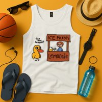 Ice Fresh Lemonade Got Any Grapes Duck Funny Ice Fresh Tank Top