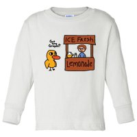 Ice Fresh Lemonade Got Any Grapes Duck Funny Ice Fresh Toddler Long Sleeve Shirt