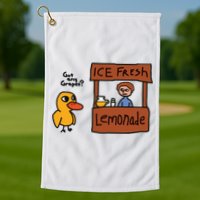 Ice Fresh Lemonade Got Any Grapes Duck Funny Ice Fresh Golf Towel