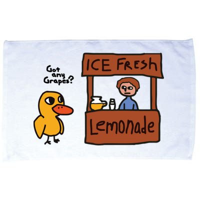 Ice Fresh Lemonade Got Any Grapes Duck Funny Ice Fresh Microfiber Hand Towel