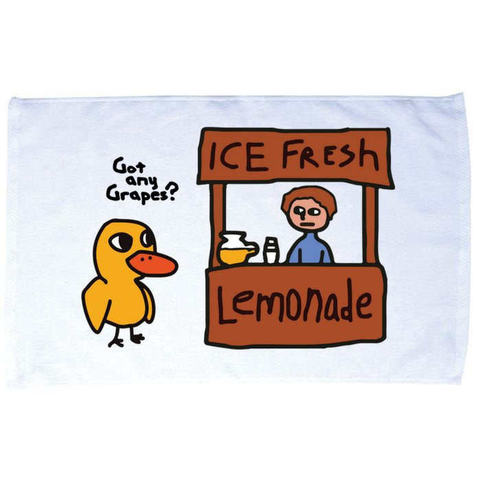 Ice Fresh Lemonade Got Any Grapes Duck Funny Ice Fresh Microfiber Hand Towel
