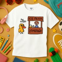 Ice Fresh Lemonade Got Any Grapes Duck Funny Ice Fresh Kids T-Shirt