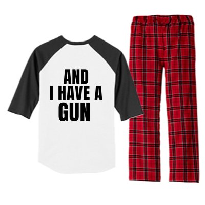 It’S Four Loko Friday And I Have A Gun Raglan Sleeve Pajama Set