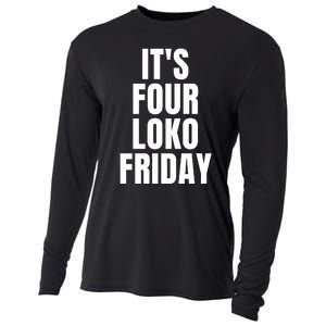 It’S Four Loko Friday And I Have A Gun Cooling Performance Long Sleeve Crew