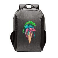Icecream Frog Lover Food Funny Vector Backpack