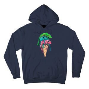 Icecream Frog Lover Food Funny Tall Hoodie