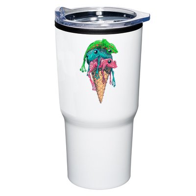 Icecream Frog Lover Food Funny Tumbler