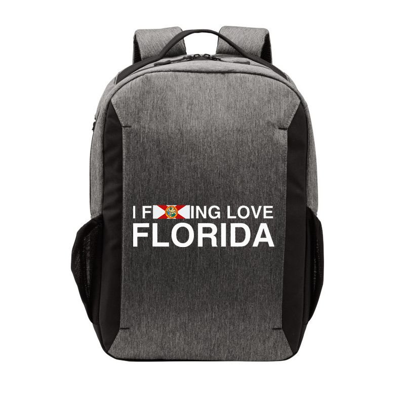 I Fucking Love Florida Floridian Fisher Sunshine State Home Vector Backpack