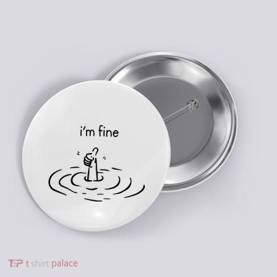 IM Fine Like Hand Thumbs Up On Water Surface IM Fine Button