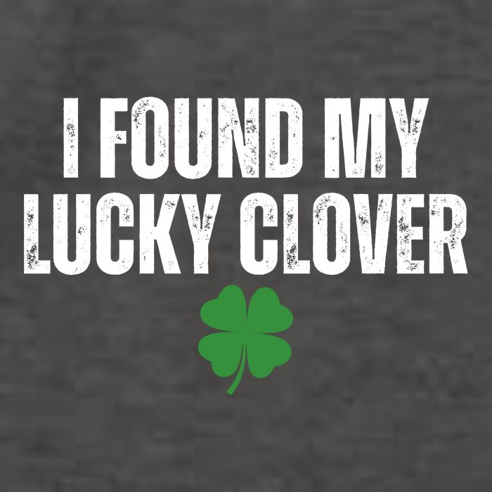 I Found My Lucky Clover St Patricks Day Vector Backpack