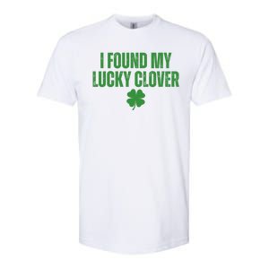 I Found My Lucky Clover St Patricks Day Softstyle CVC T-Shirt