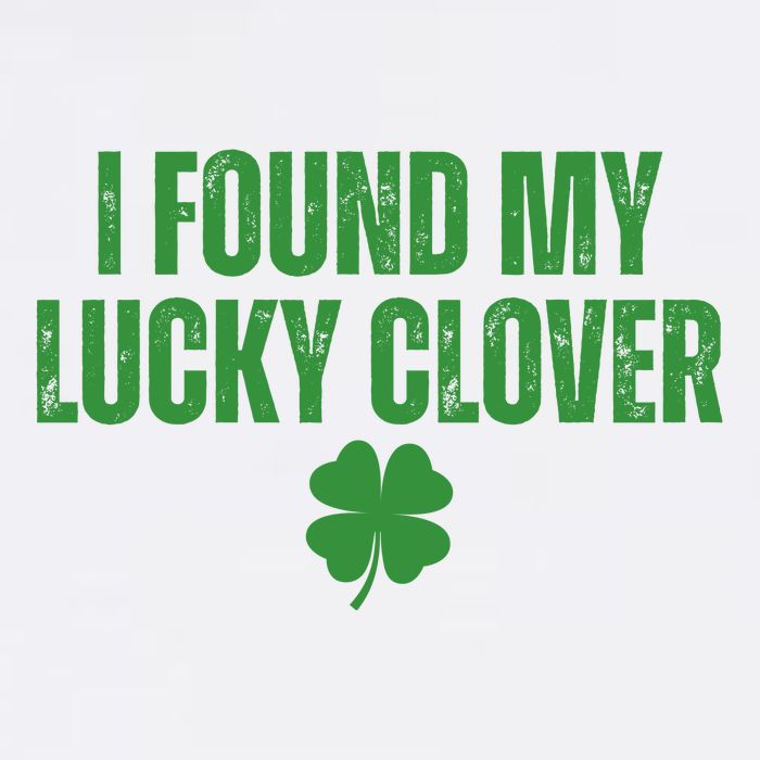 I Found My Lucky Clover St Patricks Day Baby Bodysuit