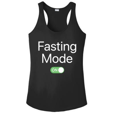 Intermittent Fasting Mode On Weight Loss Diet Lifestyle Funny Gift Ladies PosiCharge Competitor Racerback Tank