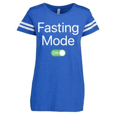 Intermittent Fasting Mode On Weight Loss Diet Lifestyle Funny Gift Enza Ladies Jersey Football T-Shirt