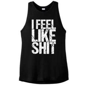 Ich FüHlmich Mich ScheißE Ladies PosiCharge Tri-Blend Wicking Tank