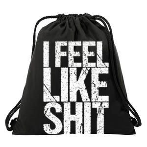 Ich FüHlmich Mich ScheißE Drawstring Bag