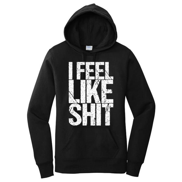 Ich FüHlmich Mich ScheißE Women's Pullover Hoodie