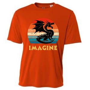 Imagine Fantasy Mythical Dragon Cooling Performance Crew T-Shirt