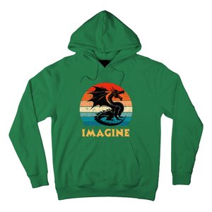 Imagine Fantasy Mythical Dragon Hoodie