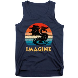 Imagine Fantasy Mythical Dragon Tank Top