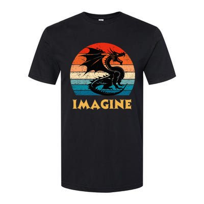 Imagine Fantasy Mythical Dragon Softstyle CVC T-Shirt