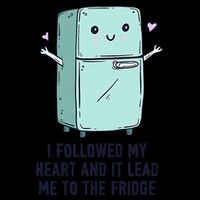 I Followed My Heart And It Lead Me To The Funny Design Flat Bill Trucker Hat