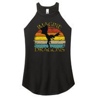 Imagine Fantasy Mythical Dragon Wings Women’s Perfect Tri Rocker Tank