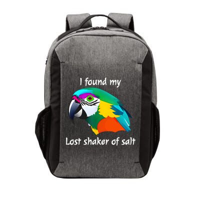 I Found My Lost Shaker Of Salt Fun Parrot Head Design Vector Backpack