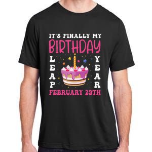 It's Finally My Birthday Leap Year 2024 Birthday Leap Day Adult ChromaSoft Performance T-Shirt