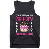 It's Finally My Birthday Leap Year 2024 Birthday Leap Day Tank Top