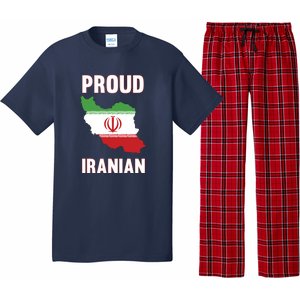 Iran Flag Map Iranian Pride Pajama Set