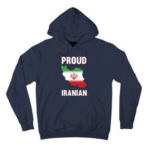 Iran Flag Map Iranian Pride Tall Hoodie