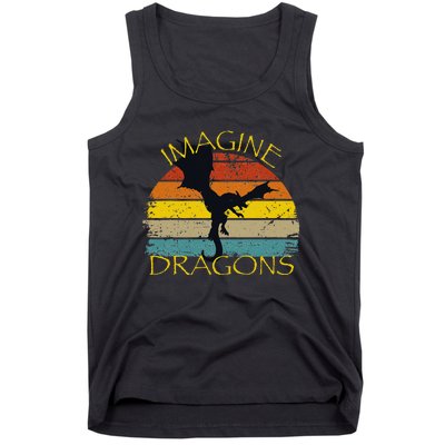 Imagine Fantasy Mythical Dragon Wings Tank Top